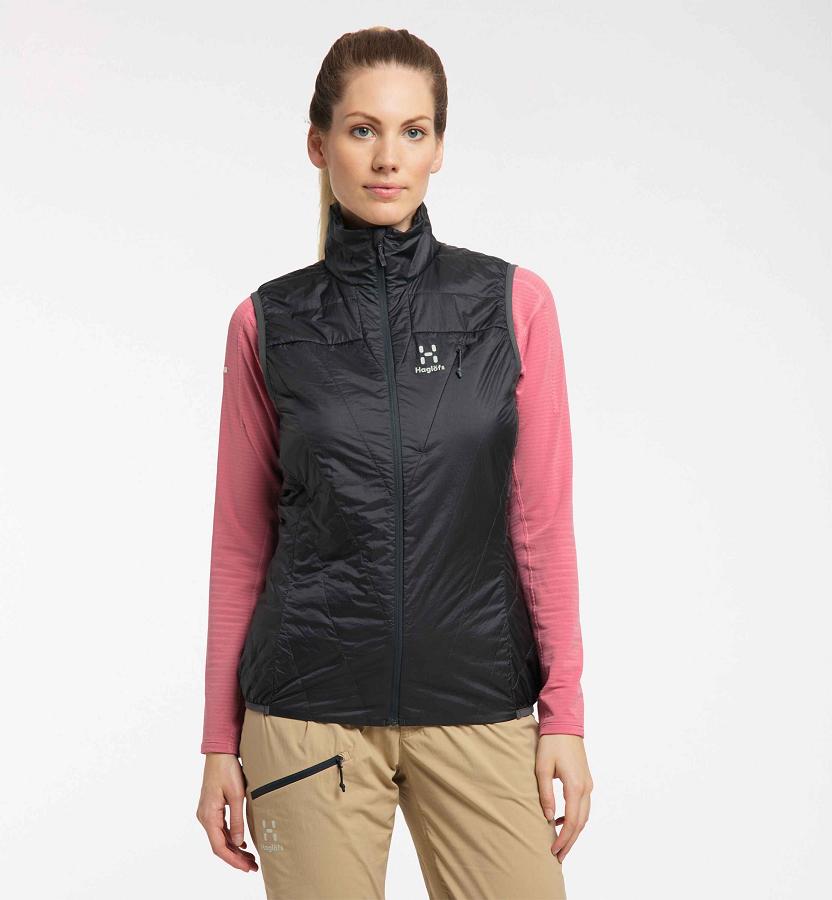 Haglöfs Womens L.I.M Barrier Vest Black New Zealand 78320YLPH